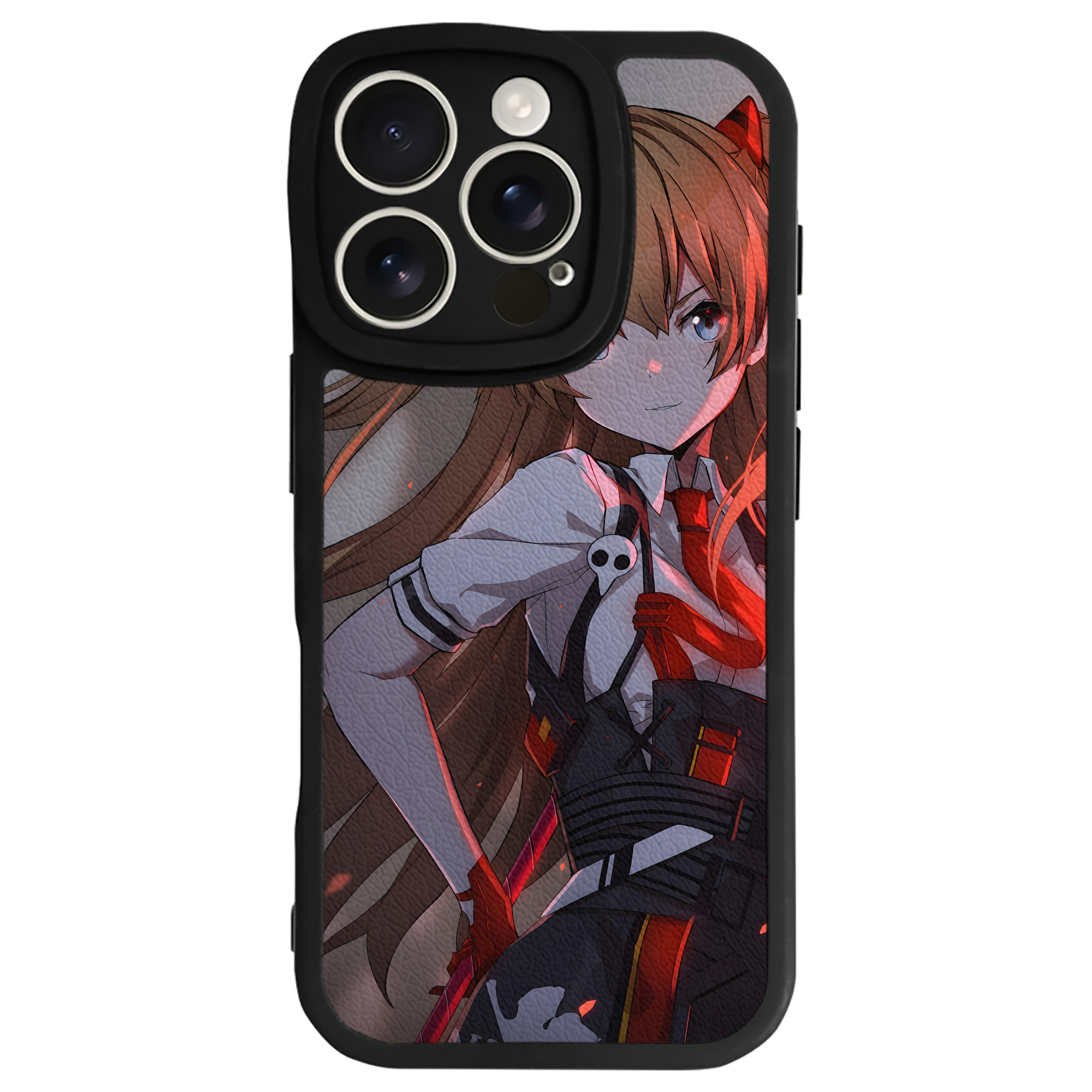 （画像用） EVA 新世紀エヴァンゲリオン 【iPhone 16シリーズ対応】シリコンスマホケース（レザー調） 材質：シリコン